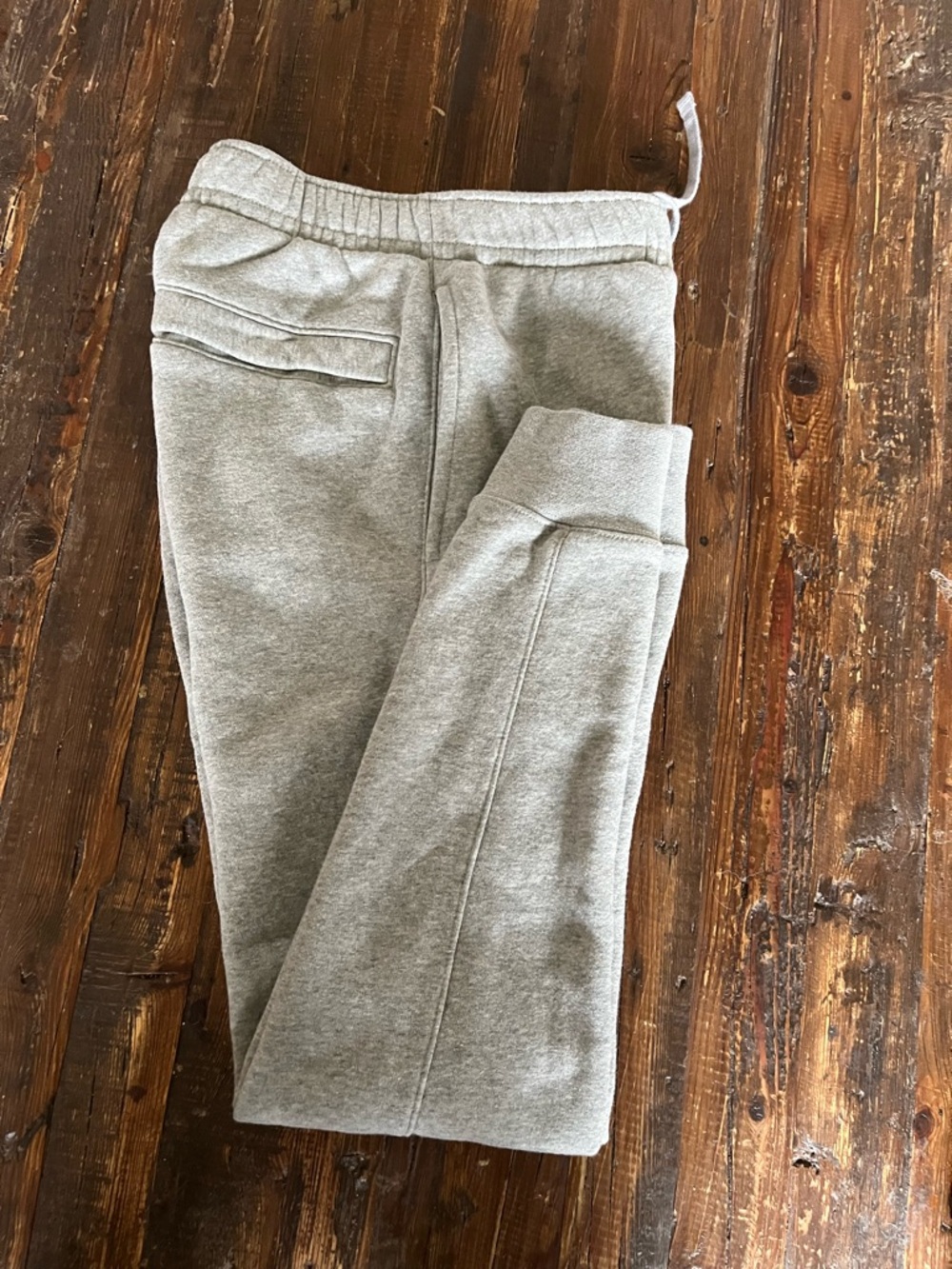 Nike Gray Fleece Joggers with White Swoosh Sz XXS EUC - Picture 9 of 10